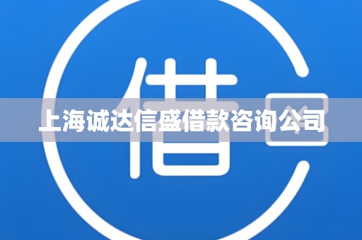 上海诚达信盛借款咨询公司